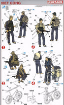 Dragon 3304 1/35 Viet Cong Figure Set