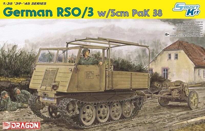 Dragon 6684 1/35 German RSO/3 w/5cm PaK 38