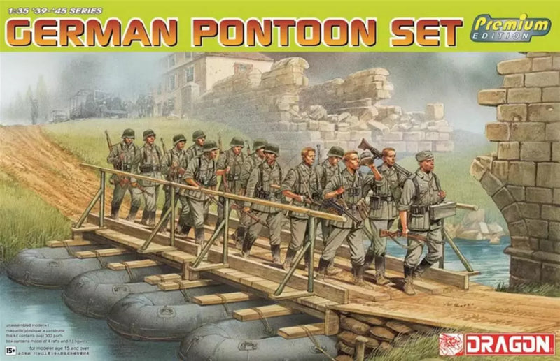 Dragon 6532 1/35 WW.II German Pontoon Set Plastic Model Kit