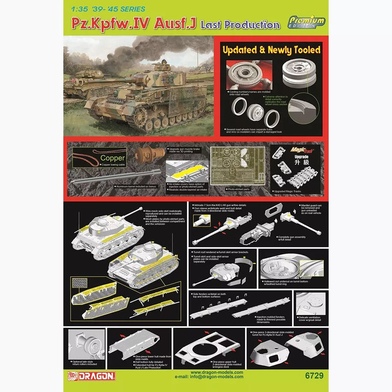 Dragon 6729 1/35 Pz.Beob.Wg,IV Ausf.J (2 in 1)