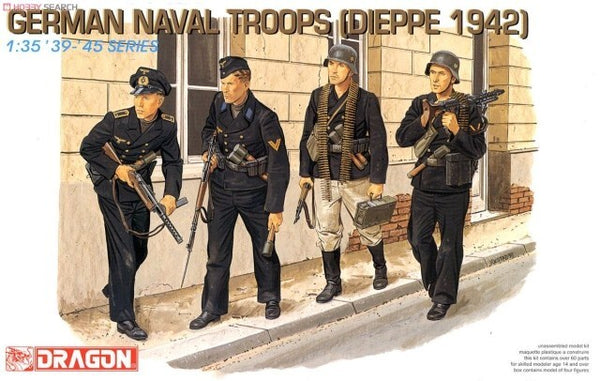 Dragon 6087 1/35 German Naval Troops (Dieppe 1942)