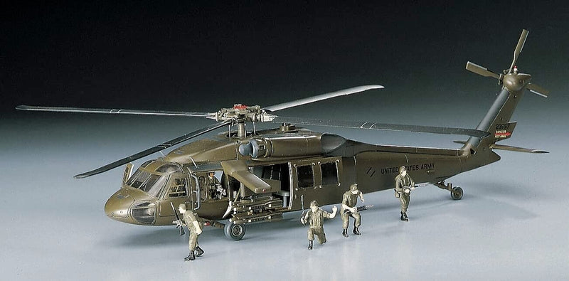 Hasegawa 00433 1/72 U.S. Army UH-60A Blackhawk Plastic Model