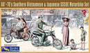 Gecko Models 35GM0127 1/35 60's-70's South. Vietnamese&Japanese Motorbike Set