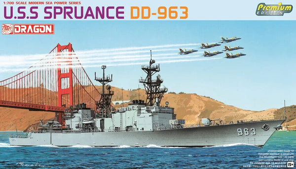 Dragon 7084 1/700 U.S.S. SPRUANCE DD-963