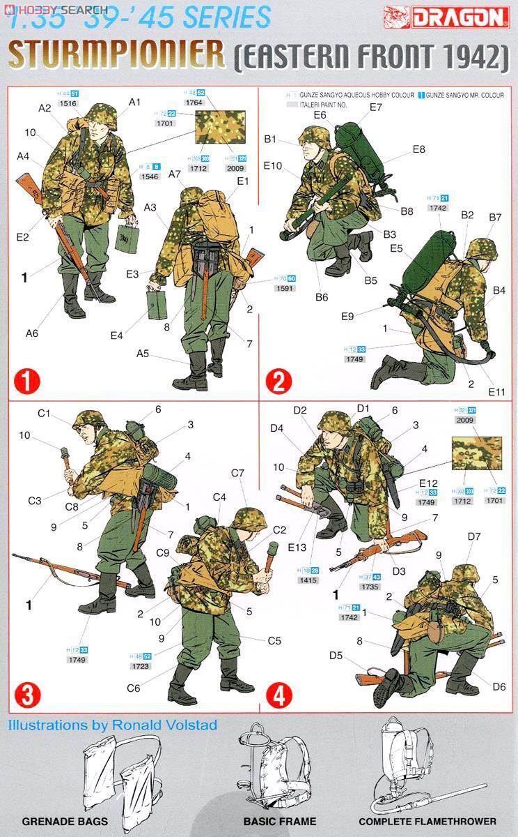 Dragon 6146 1/35 SS Sturmpioner Eastern Front 1942