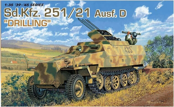 Dragon 6217 1/35 Sd.Kfz.251/21 Ausf.D Drilling