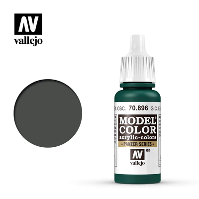 Vallejo 70.896 German Camo Extra Dark Green - Model Color 17ml