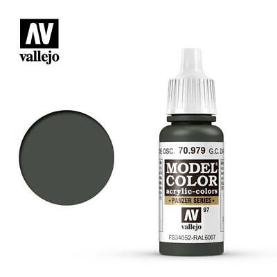 Vallejo 70.979 German Camo Dark Green - Model Color 17ml