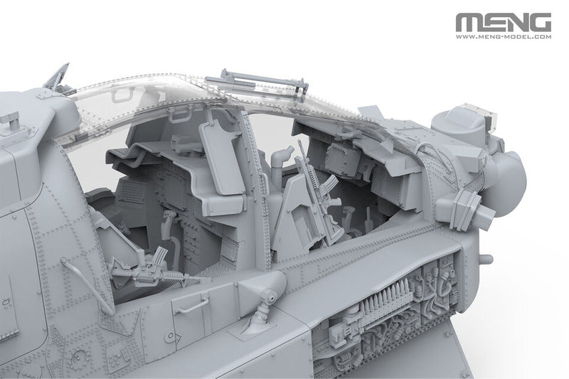 Meng QS005 1/35 AH-64D SARAF HEAVY ATTACK HELICOPTER (ISRAELI AIR FORCE)