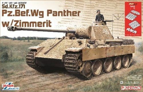 Dragon 6965 1/35 Pz.Bef.Wg. Panther Ausf. D with Zimmerit