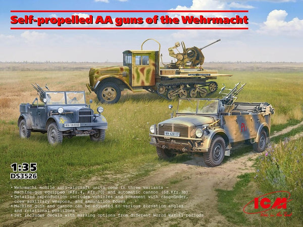 ICM DS3526 1/35 Self-propelled AA guns of the Wehrmacht