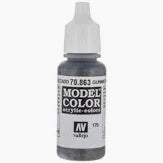 Vallejo 70.863 Gunmetal Grey - Model Color 17ml