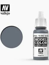 Vallejo 70.992 Natural Grey - Model Color 17ml