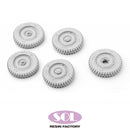 Sol Resin Factory MM590 1/16 WWII 1/4 ton Utility Truck Combat Wheel tires (for TAKOM)