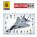 AMMO by Mig 6509 SOLUTION BOOK 06 - How to Paint USAF Navy Grey Fighters (English, Castellano, Français, Deutsch)