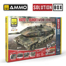 AMMO by Mig 7731 Solution Box 26 - NATO & BUNDESWEHR Vehicles - Colors and Weathering System