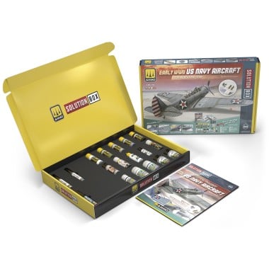 AMMO by Mig 7734 SOLUTION BOX 30 ‚Äì How to paint Early WWII US Navy Aircraft