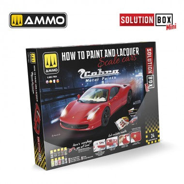 AMMO by Mig 7904 Solution Box  - How to Paint and Lacquer scale cars