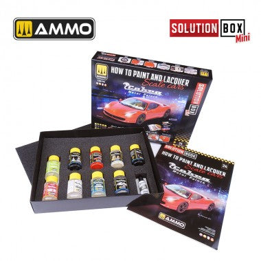 AMMO by Mig 7904 Solution Box  - How to Paint and Lacquer scale cars