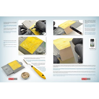 AMMO by Mig 7906 Solution Box  - Solution Box Mini - How to apply ZIMMERIT on Your Models