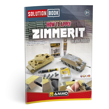 AMMO by Mig 7906 Solution Box  - Solution Box Mini - How to apply ZIMMERIT on Your Models