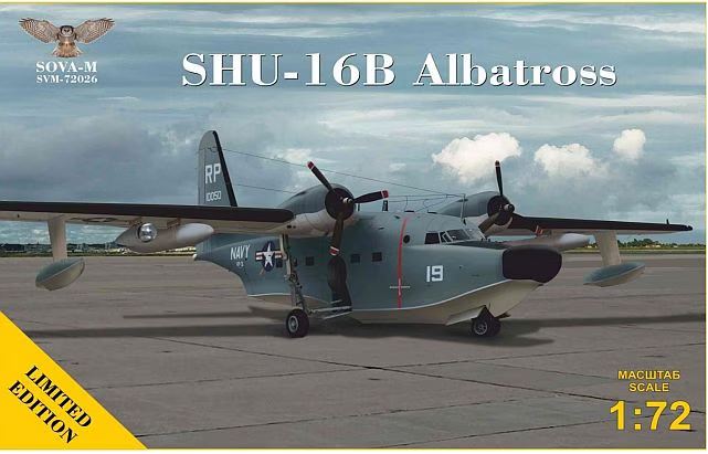 SOVA-M 72026 1/72 SHU-16B Albatross (US Navy / US Air Force)