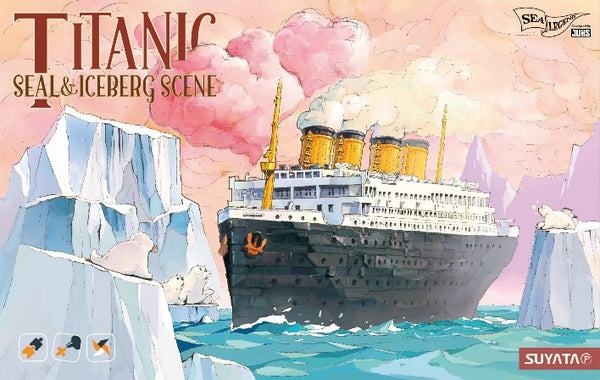 Suyata  SL001  Titanic Seal & Iceberg Scene