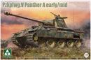 Takom 2175 1/35 Sd.Kfz. 171 Panther Ausf. A Mid-Early Production - No interior