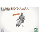 ***PREORDER - NOT IN STOCK Takom 2213 1/35  Sd.Kfz. 250/9 Ausf. A Ie. S.P.W (light armoured personnel carrier with 2 cm gun) PRE-ORDER ***