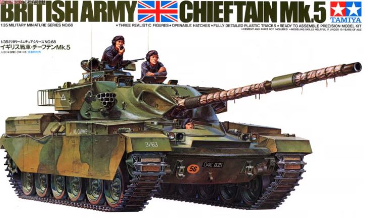 Tamiya 35068 1/35 British Chieftain Mk. 5 Tank