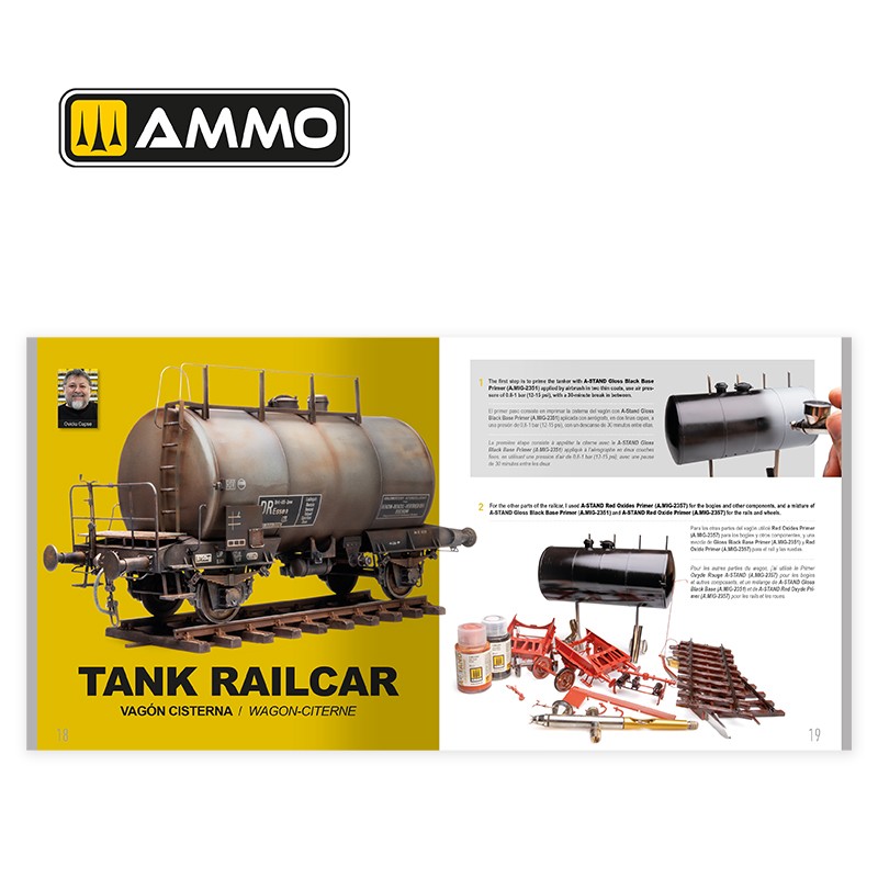 AMMO by MIG 5231 Modeling Guide – THE WEATHERING TECHNICAL GUIDE 01 - Metallized (English, Castellano, Français)