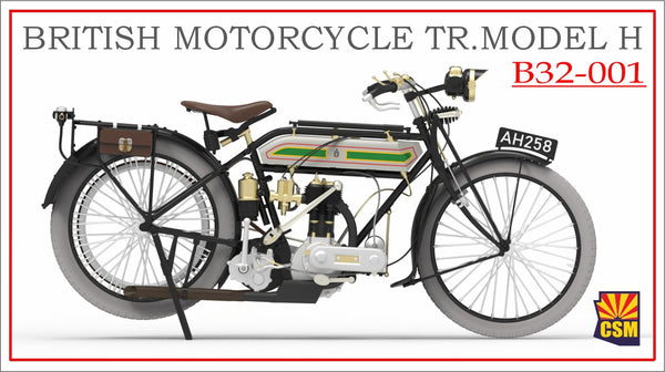 Copper State Models B32001 1/32 British Motorcycle Tr.Model H