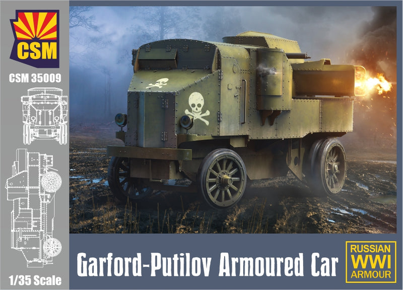 Copper State Models 35009 1/35  Garford-Putilov Armoured Car