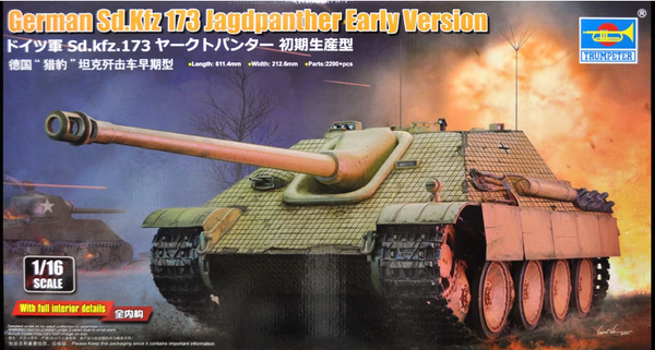 Trumpeter 00934 1/16 Sd.Kfz 173 Jagdpanther - Early Version