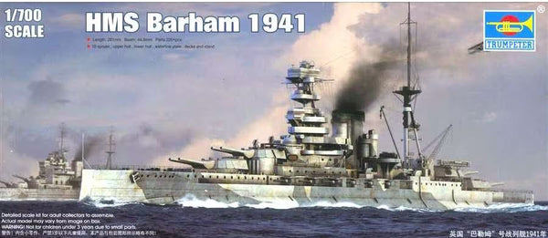 Trumpeter 05798 1/700 HMS Barham 1941