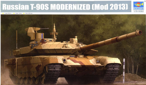 Trumpeter 09524 1/35 Russian T-90S MODERNIZED (Mod 2013)