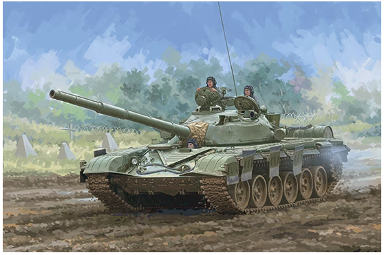 Trumpeter 09603 1/35 Russian T-72M Main Battle Tank (MBT)