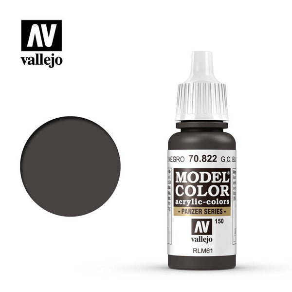 Vallejo 70.822 German Camo Black Brown - Model Color 17ml