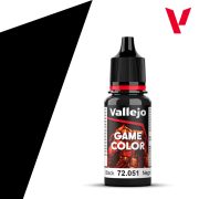 Vallejo 72.051 Game Color: Black - 18ml