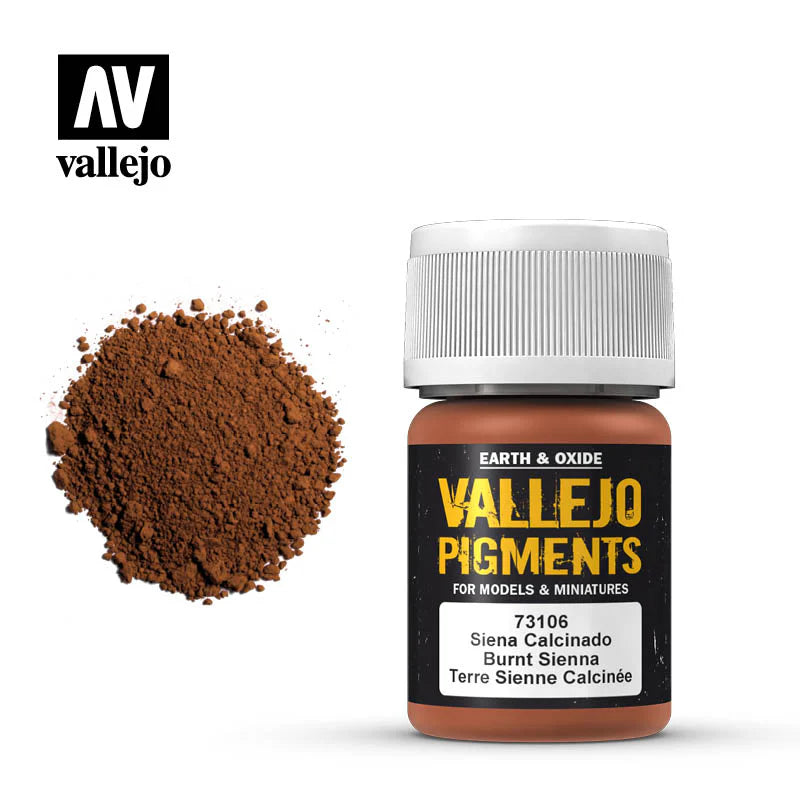 Vallejo 73.106 Burnt Sienna Pigment