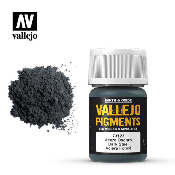 Vallejo 73.123 Dark Steel Pigment