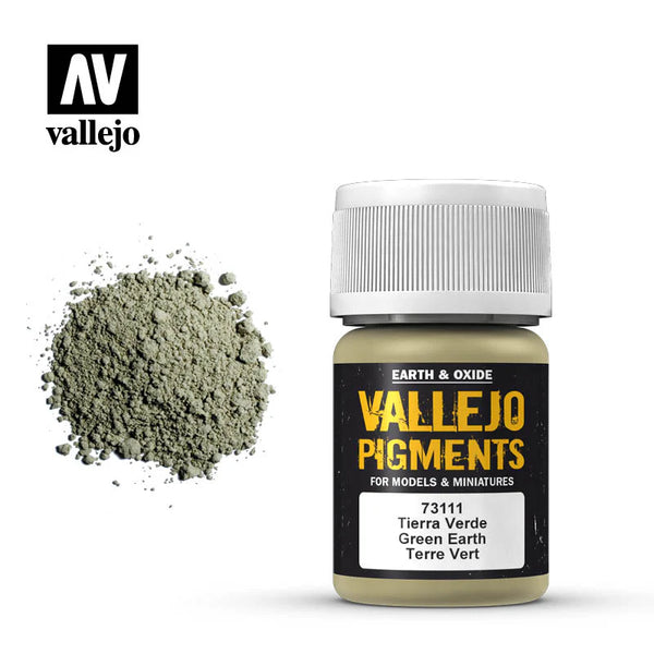 Vallejo 73.111 Green Earth Pigment