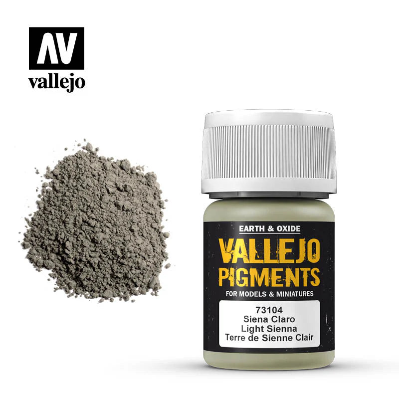 Vallejo 73.104 Light Sienna Pigment