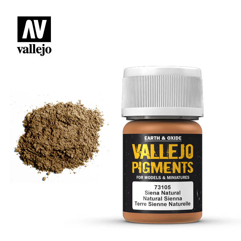 Vallejo 73.105 Natural Sienna Pigment