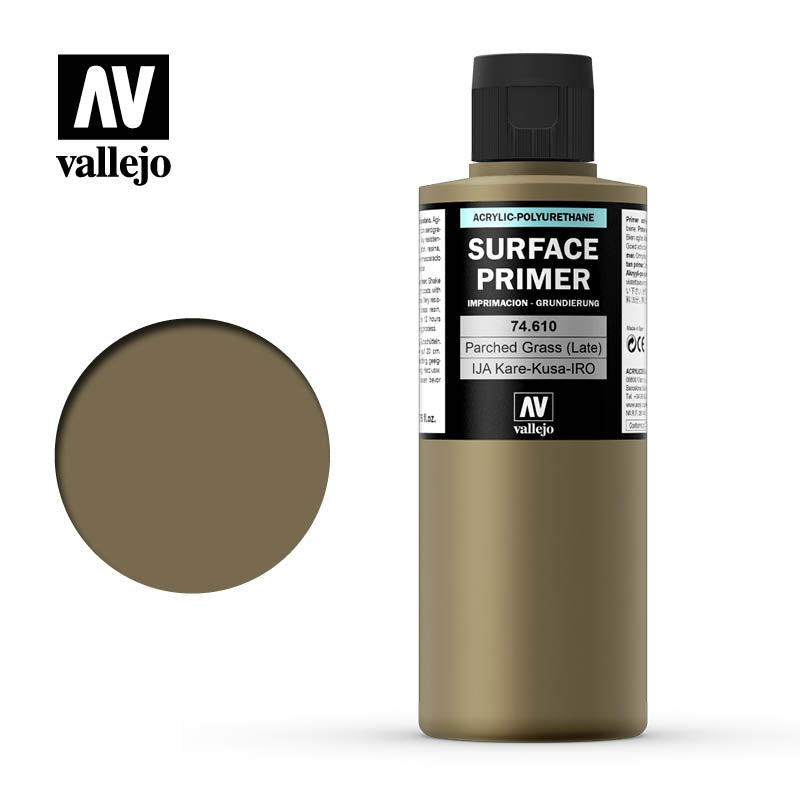 Vallejo 74.610 Surface Primer: Parched Grass (Late) 200ml