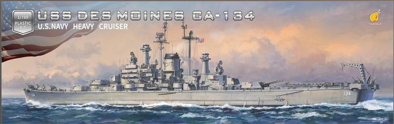 Very Fire VF700907 1/700 Scale USS Des Moines Heavy Cruiser STANDARD VERSION