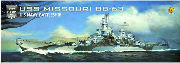 Very Fire VF700909 1/700 Scale USS Missouri BB-63 Battleship STANDARD VERSION