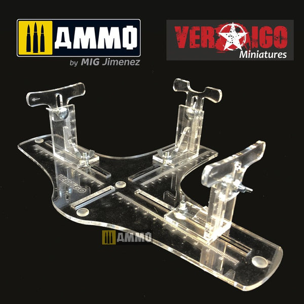 Vertigo Miniatures VMP003 Plastic stand & transport jig BASIC 3224 (for monoplane aircrafts in 1/32 and 1/24 scale)