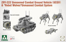 TAKOM 2223 1/35 ZRY-222 Unman. Combat Grd. Vehicle &"Robot Wolves"