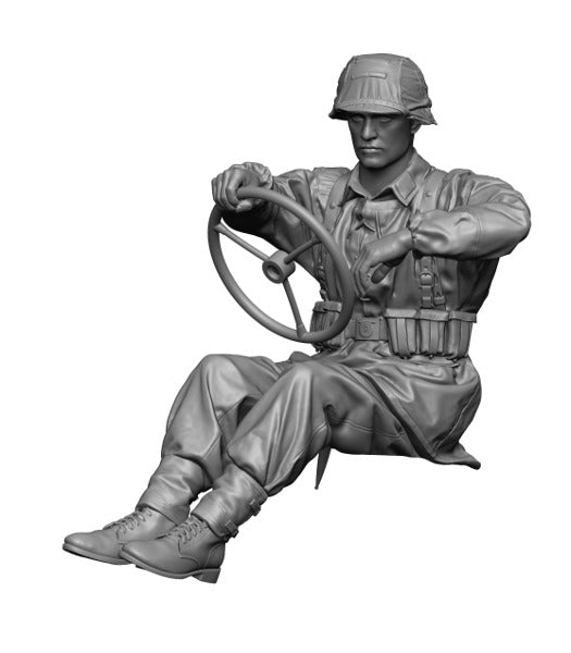 H3 Models 16120 1/16 WW2 German Waffen SS Kubelwagen Driver